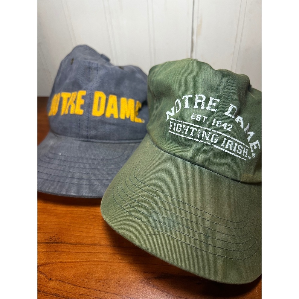 Notre Dame Fighting Irish Hat Bundle Twins Enterprise American Needle Green Navy